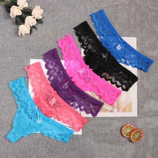Braguitas de Encaje Ajustable Tipo G-String - Lencería Cómoda para Mujer - Image 2