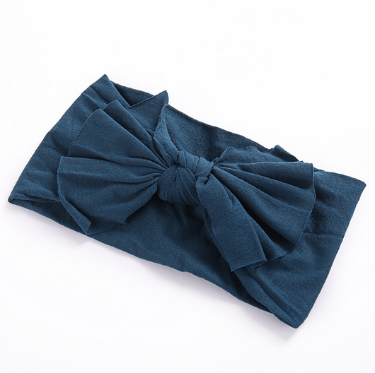 Diadema de Moño Tejida a Mano - Banda Ancha de Nylon para Cabello - Image 14