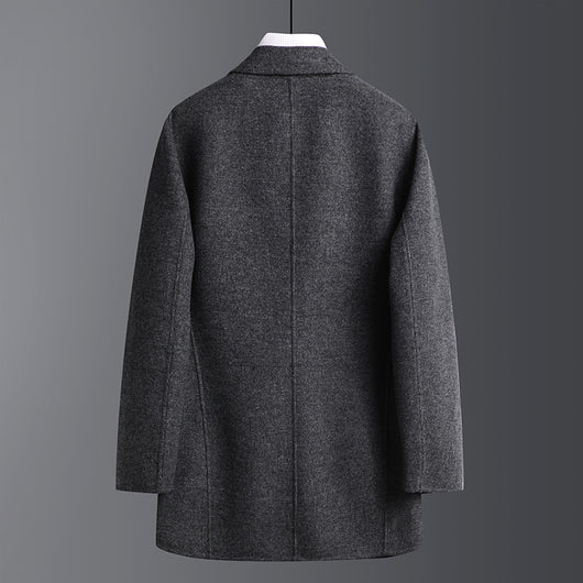 Abrigo de Lana Reversible Slim Fit para Hombre - Image 3