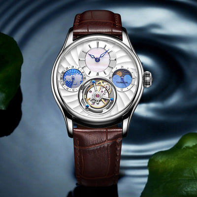Reloj Mecánico Automático Hueco para Hombre de Negocios - Image 2