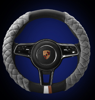 Funda Cálida para Volante de Auto con Diseño de Patitas - 38cm Protector Peluche - Image 2