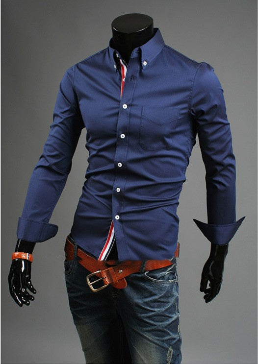 Camisas Manga Larga para Hombre - Comodidad y Estilo Profesional - Image 13