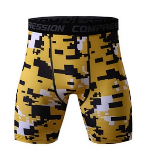 Pantalones Cortos de Compresión Camuflaje para Hombre - CrossFit y Fitness - Image 3