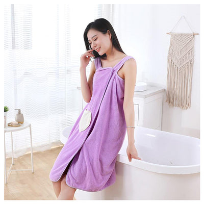 Toalla Vestido Tubo Multiusos para Baño y Playa - Image 4