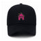 Gorra de Béisbol de Algodón Lavado con Bordado Trap House