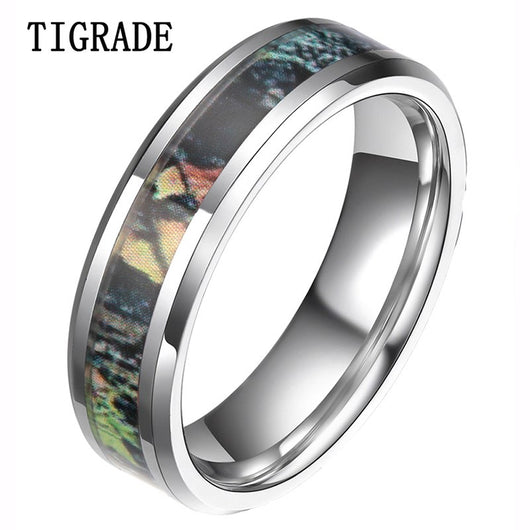 Anillo de Tungsteno Camuflaje