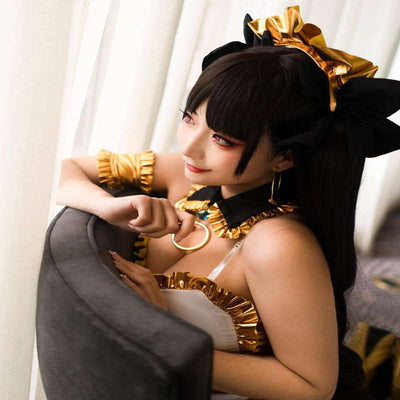 Peluca Cosplay Rin Tosaka - Cabello Sintético Premium - Image 3