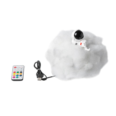 Lámpara Astronauta con Nubes LED y Efecto Arcoíris para Niños - Image 14