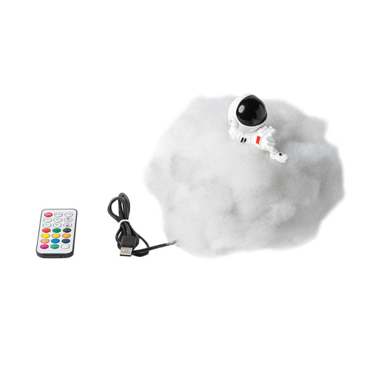Lámpara Astronauta con Nubes LED y Efecto Arcoíris para Niños - Image 14