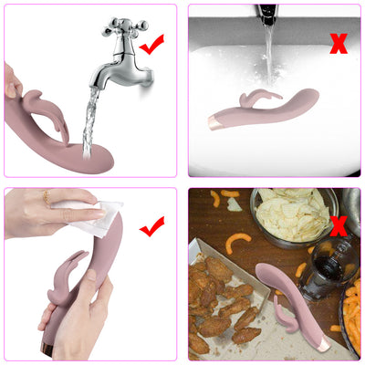 Vibrador de Punto G Recargable con Doble Estimulación y Frecuencia Ajustable - Image 12