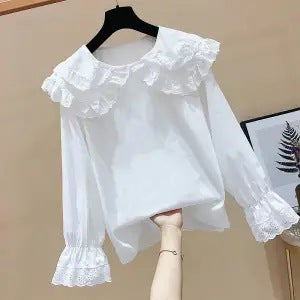 Blusa Larga de Moda para Otoño - Manga Larga Elegante - Image 10