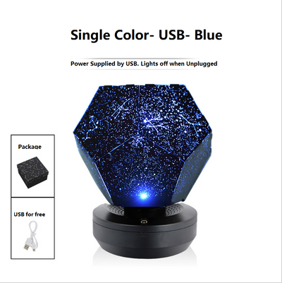 Proyector de Cielo Estrellado 3D - Lámpara Nocturna LED con Carga USB - Image 13