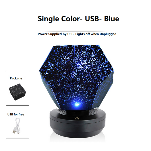 Proyector de Cielo Estrellado 3D - Lámpara Nocturna LED con Carga USB - Image 13