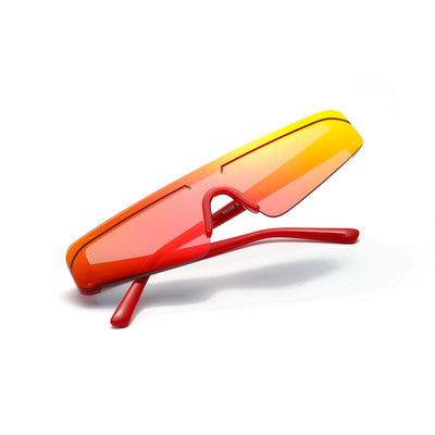 Gafas de Sol Rimless para Mujer con Tratamiento Polvo - Image 7