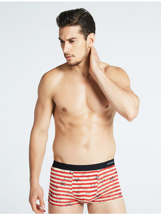 Bóxers de Algodón Estampado Transpirables para Hombre - Image 24