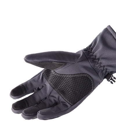 Guantes de esquí acolchados de velludo para deportes de invierno - Image 2