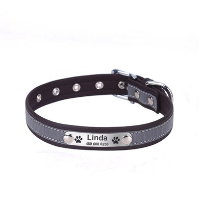 Collar Reflectante de Microfibra para Perros y Gatos Pequeños y Medianos - Image 5
