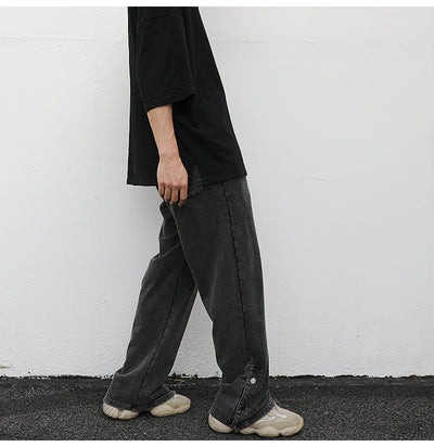 Pantalones de chándal holgados con aberturas laterales - Image 7