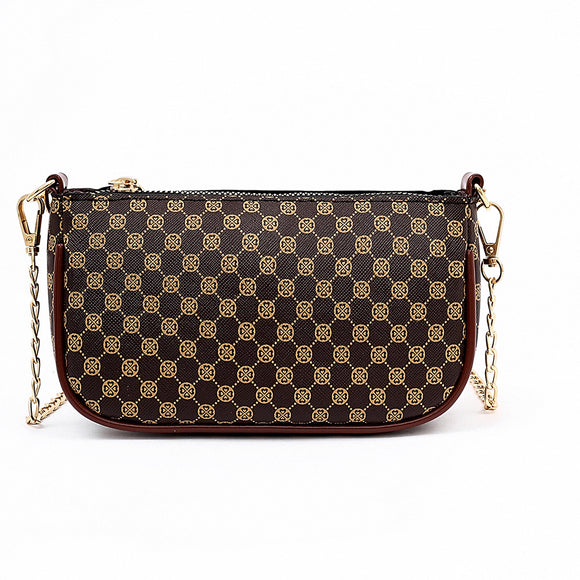 Bolso Bandolera Impreso Soft con Cadena