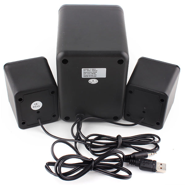 Parlante Portátil Mini con Luces LED Multicolor para Teléfono