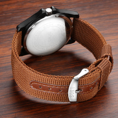 Reloj Deportivo Hombre con Correa Trenzada y Calendario - Image 9