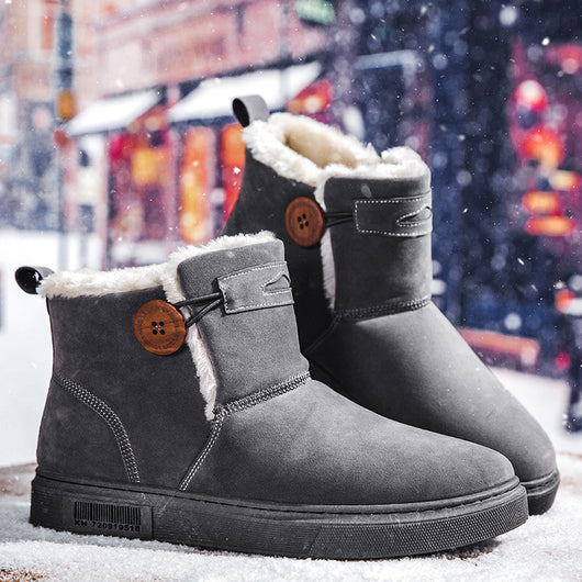 Botas Térmicas para Hombre con Forro de Algodón y Terciopelo - Image 4
