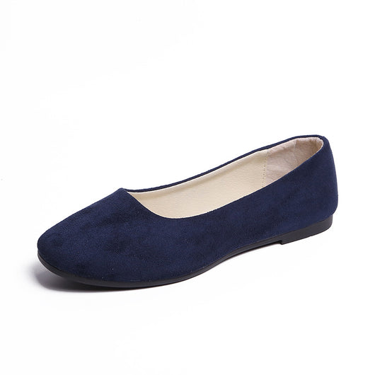 Zapatos de Ante Planos Cómodos para Mujer - Image 11
