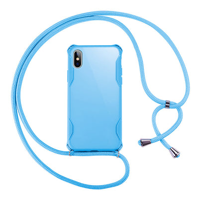 Funda de Celular Apple con Cadena Colgante en Colores Caramelo - Image 16