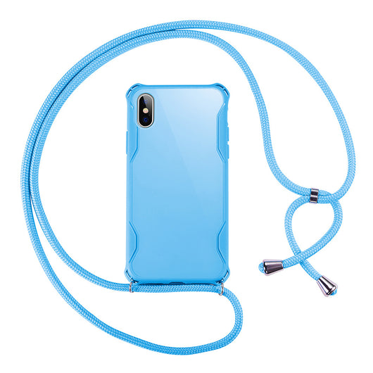 Funda de Celular Apple con Cadena Colgante en Colores Caramelo - Image 16