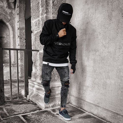 Jeans Negro Efecto Ácido