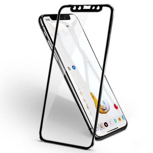 Protector de Pantalla Templado 3D para iPhone con Aleación de Aluminio