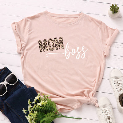 Playera Suelta Estampada de Manga Corta para Mujer - Image 22