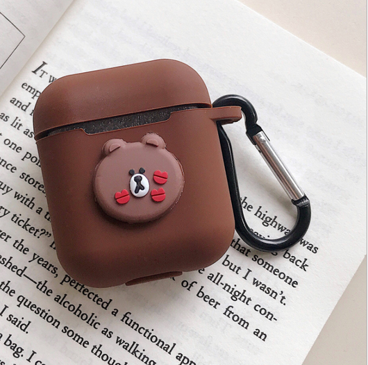 Funda Protectora para AirPods con Diseño Kawaii - Carcasa Silicona Antigoipes Estilo Coreano Japonés - Image 23