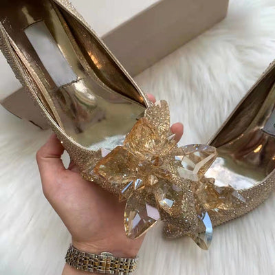 Tacones Altos de Mujer con Cristales Brillantes - Diseño Elegante - Image 12