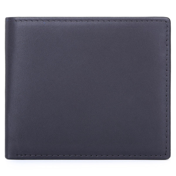 Cartera de Cuero Genuino Tipo Primera Capa para Hombre