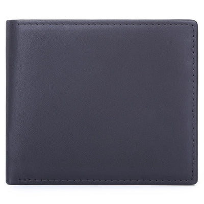 Cartera de Cuero Genuino Tipo Primera Capa para Hombre