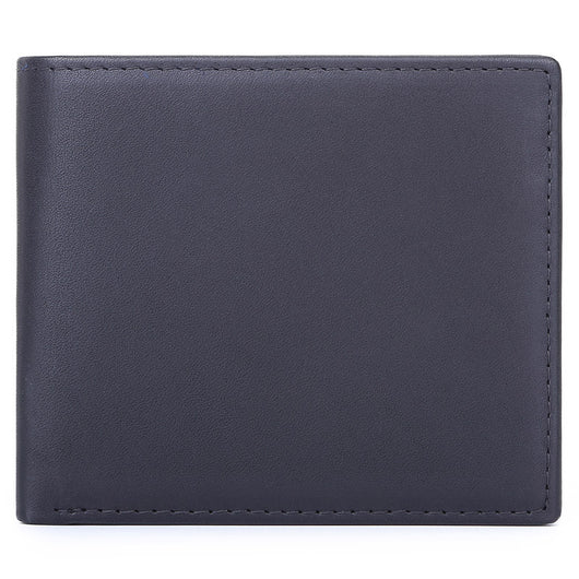 Cartera de Cuero Genuino Tipo Primera Capa para Hombre