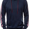 Sudadera Hoodie Hombre Diseño Moderno con Paneles Contrastantes