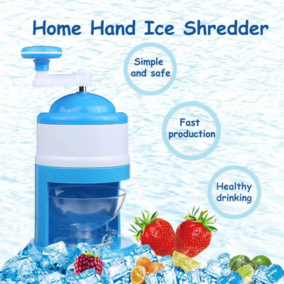 Máquina Manual para Granizados y Smoothies Caseros