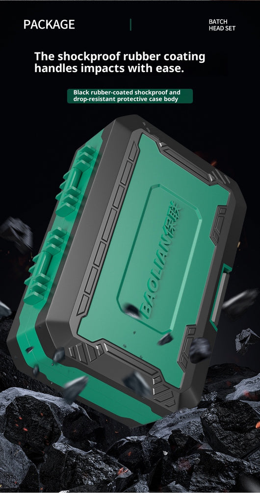 Juego de Destornillador y Llave Inglesa con Bits Intercambiables - Image 17