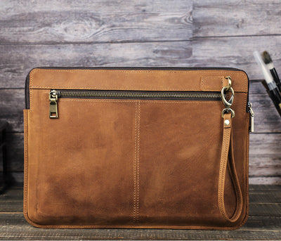 Funda Protectora para Laptop en Cuero Crazy Horse - Maletín Portátil Elegante - Image 16