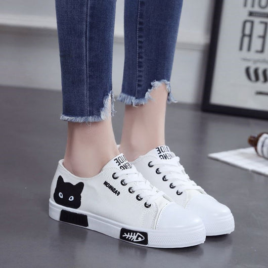 Zapatillas de Lona con Diseño de Pez Gato - Image 3