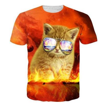Playera Unisex Estampado Digital Creativo - Cómoda y Versátil para Verano - Image 12
