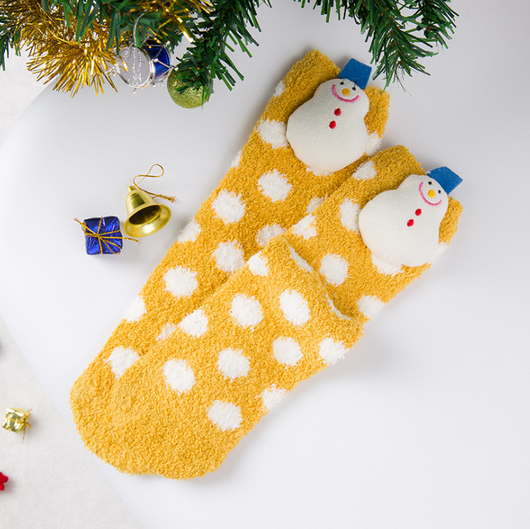 Calcetines Navideños de Felpa Suave - Image 10