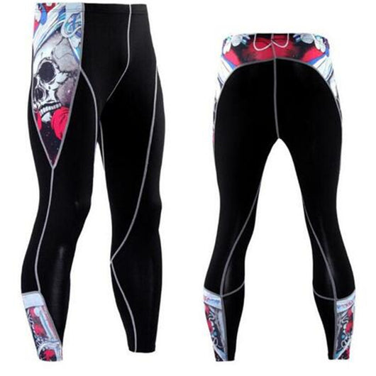 Pantalones Deportivos Compresión Blackout Ajuste Perfecto para Hombre - Image 2