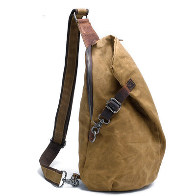 Mochila Impermeable Batik Vintage con Bolsa de Pecho - Image 3