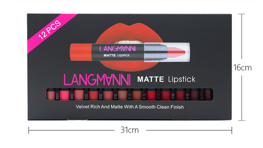 Set de Labiales Mate Antiadherente y Brillo Labial - Image 6