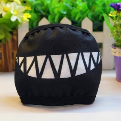 Mascarilla de Algodón Negro Lovely Teeth - Protección y Estilo - Image 3