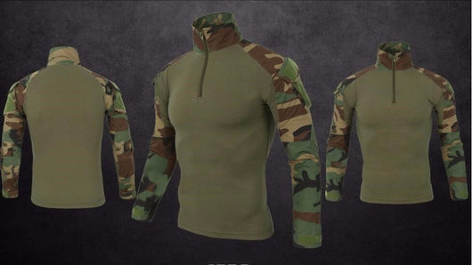 Camisa Táctica Militar de Combate Rápido - Uniforme Airsoft Manga Larga Comprobado en Campo - Image 5