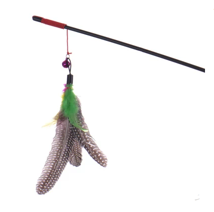 Juguete Interactivo Multicolor para Gatos - Varita Teaser